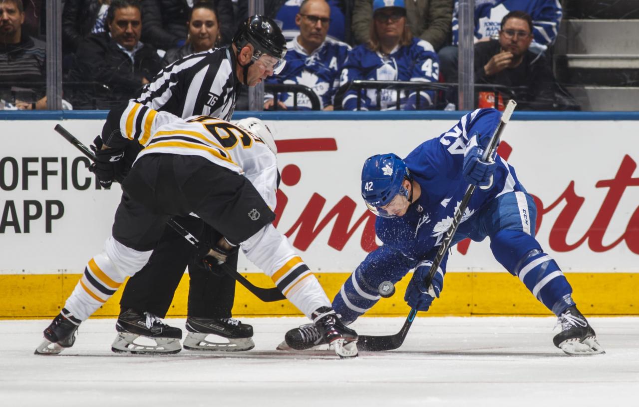 Leafs maple boston vs toronto bruins playoff